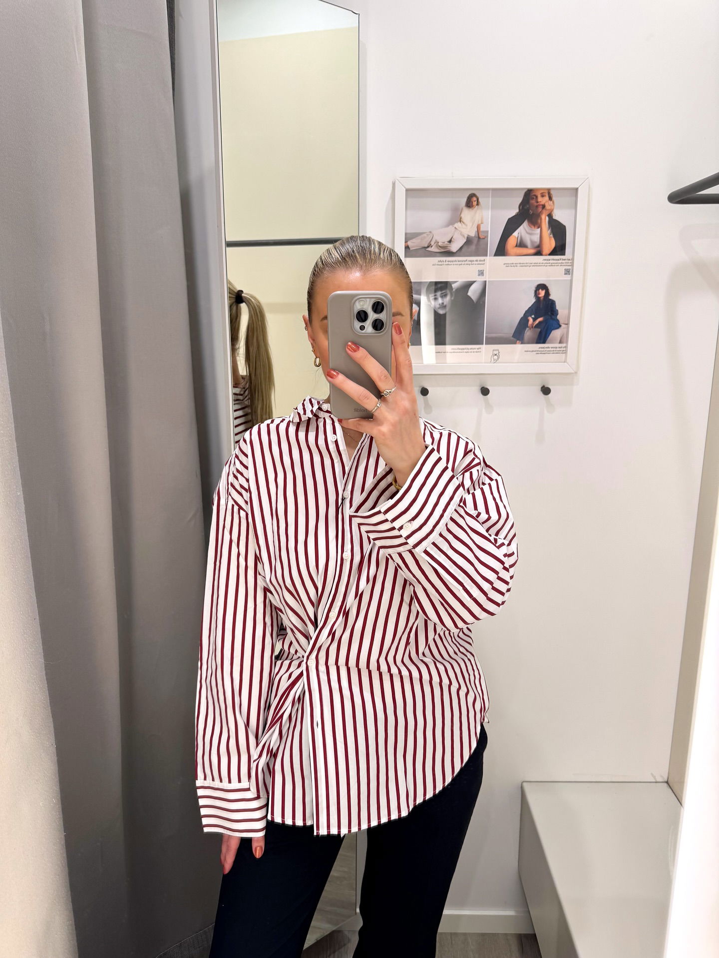 Poplinskjorta - Offwhite - 9