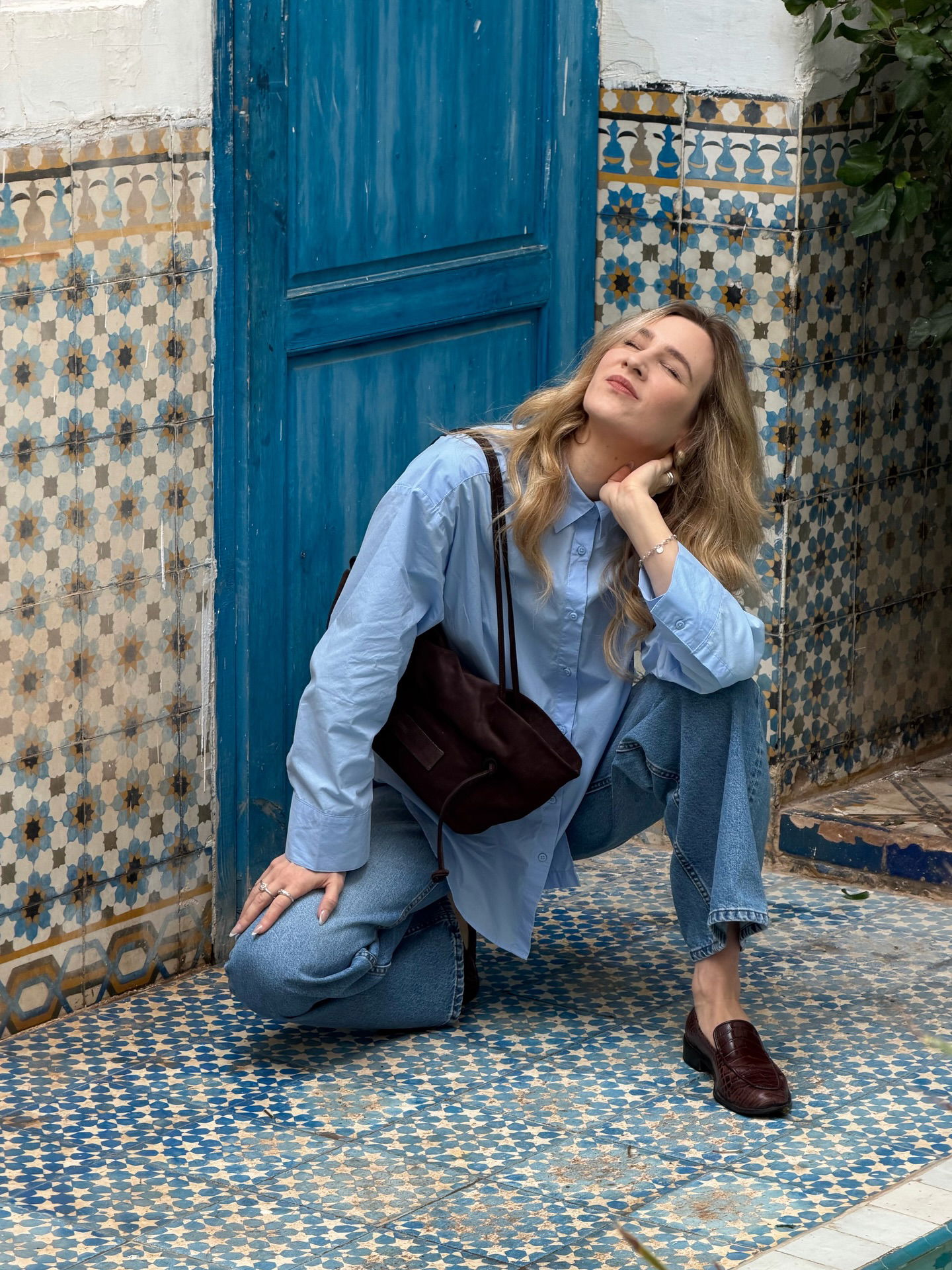 Wide Jeans High Waist - Denim - 8