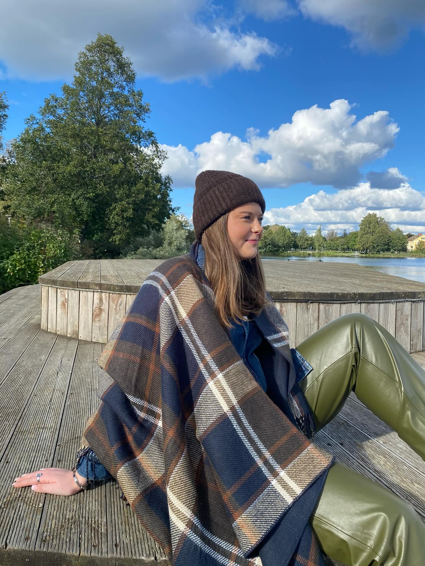 Poncho - Mørkeblå - 6