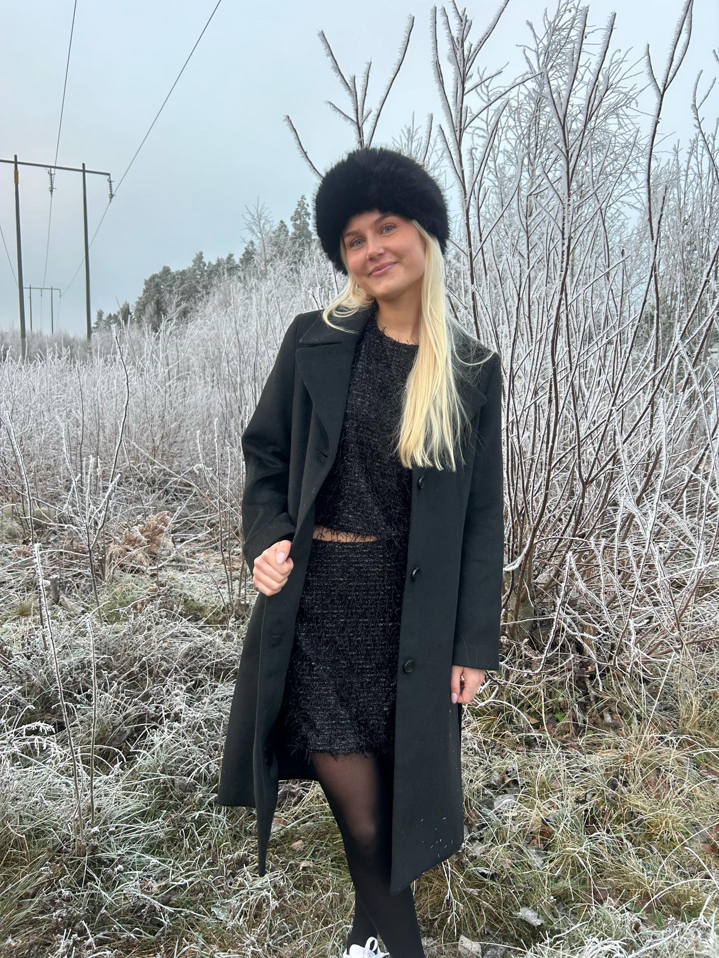 Spódnica z frędzlami - Czarne - 7