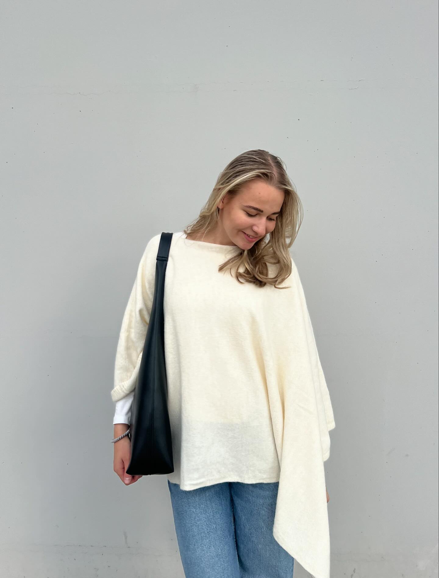 Ponczo - Offwhite - 8