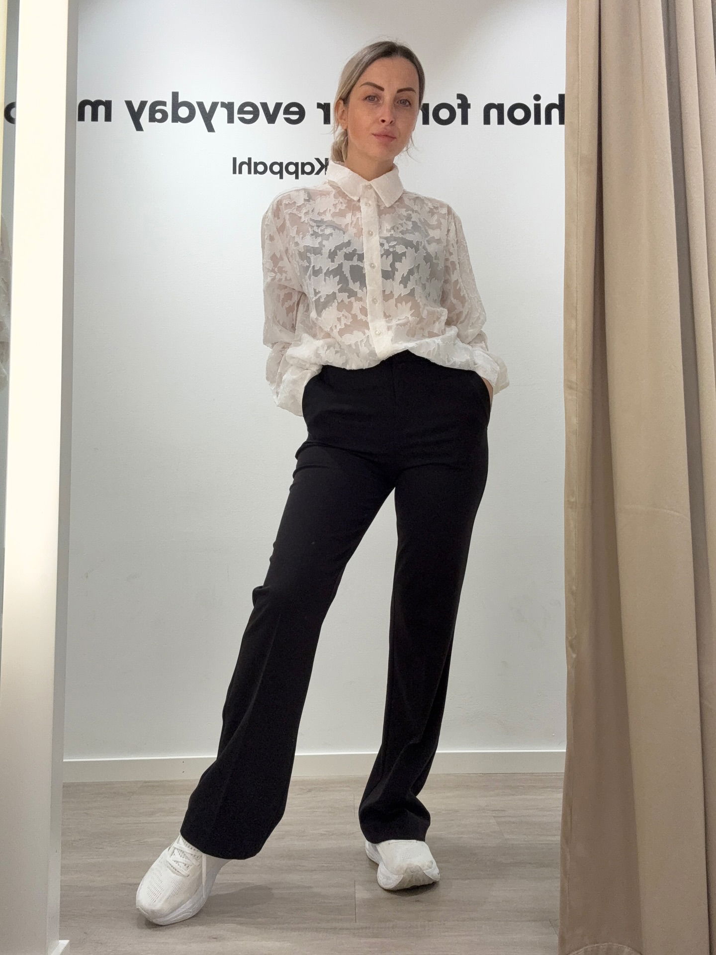 Koszula we wzory - Offwhite - 7