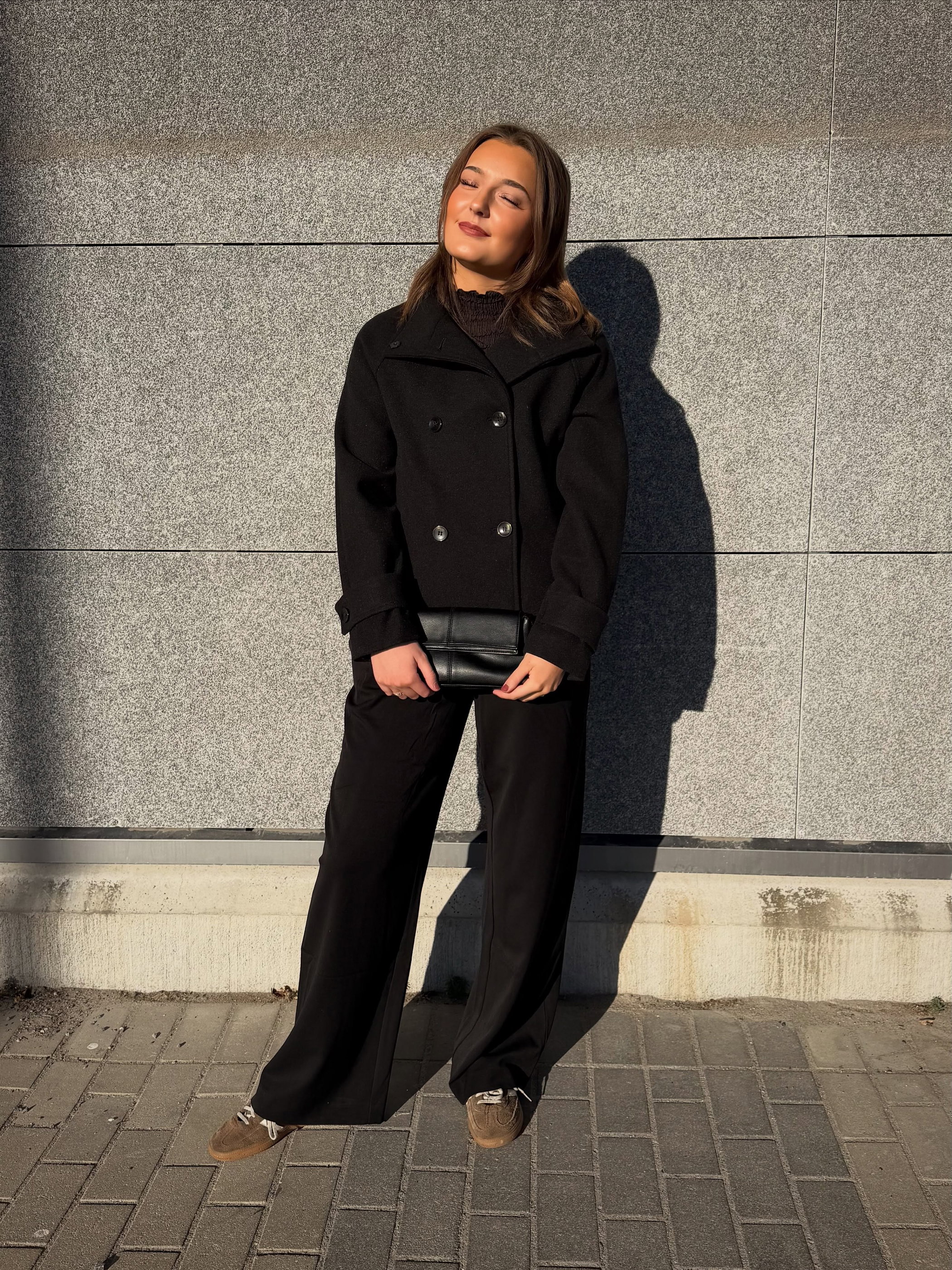 Kort jacka - Svart - 8