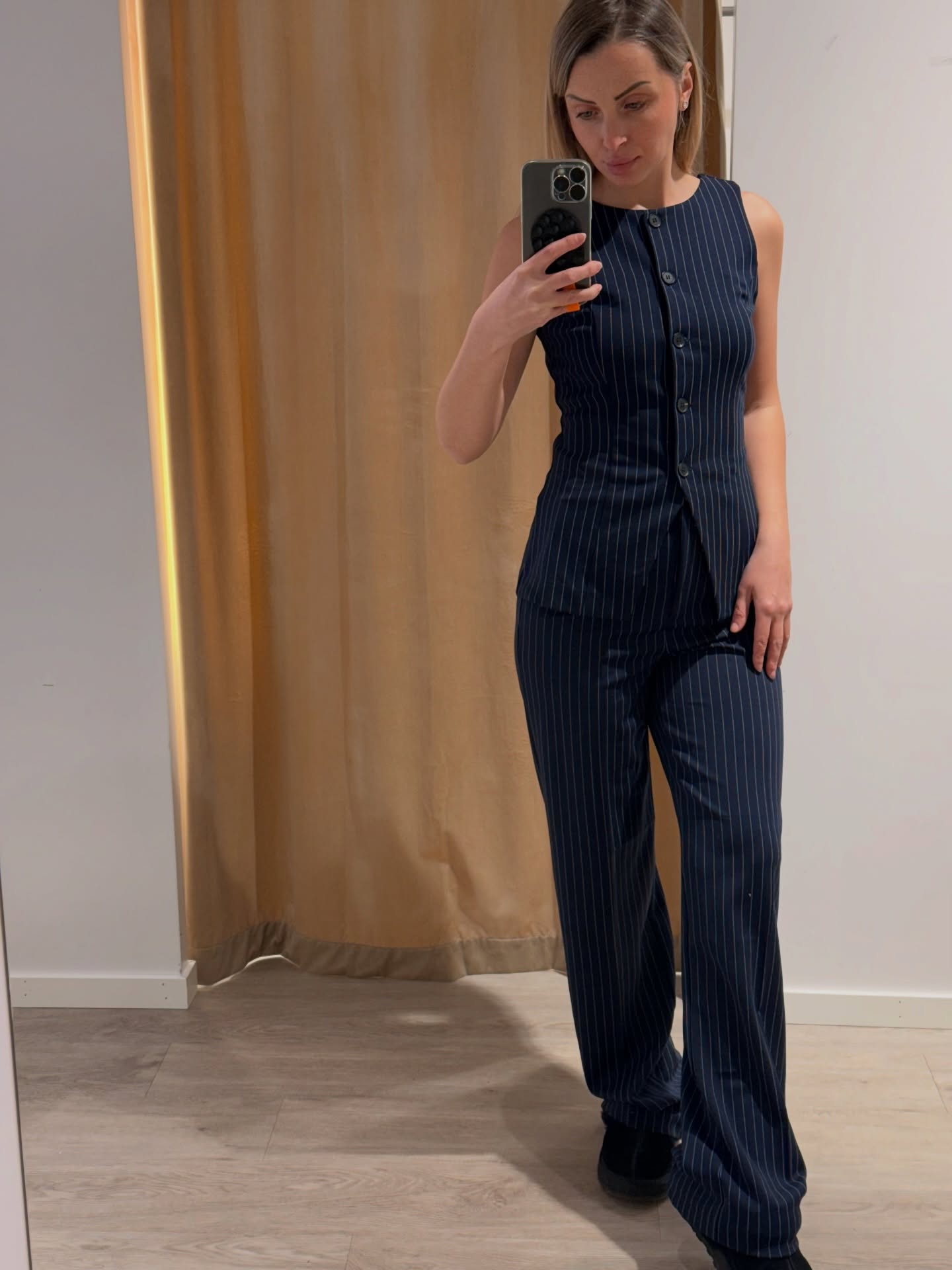 Kostymbyxor - Mörkblå - 8