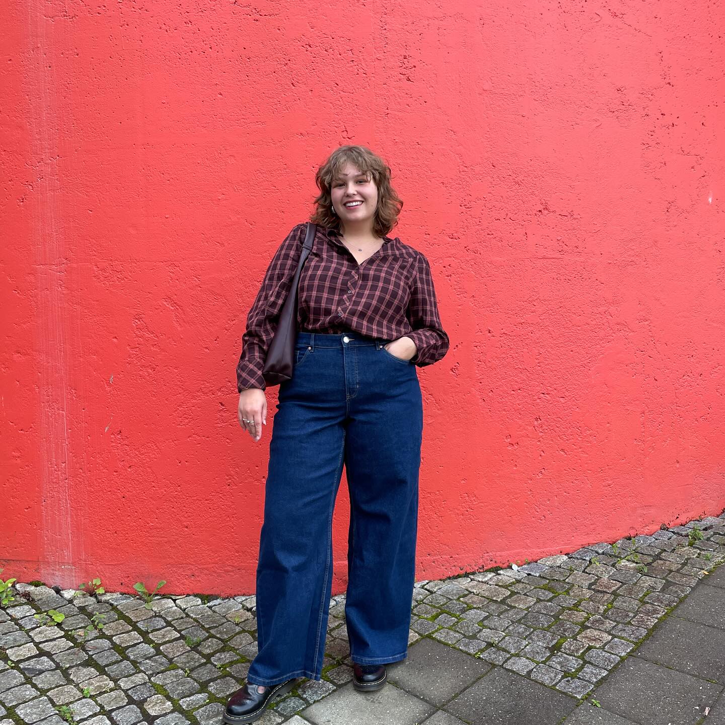 Dżinsy straight high waist - Dżins - 8