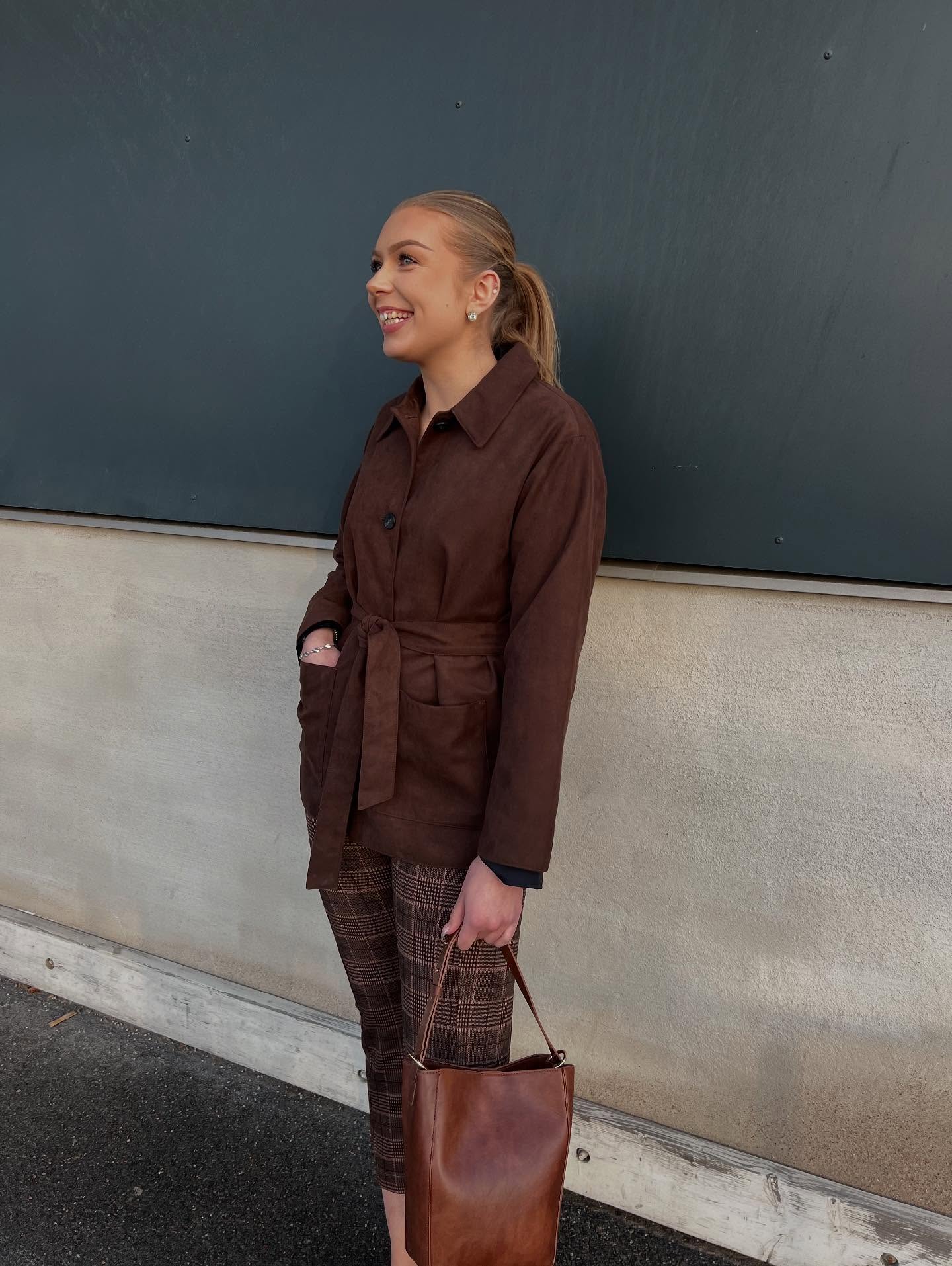 Pull-on byxor - Ljusbrun - 8