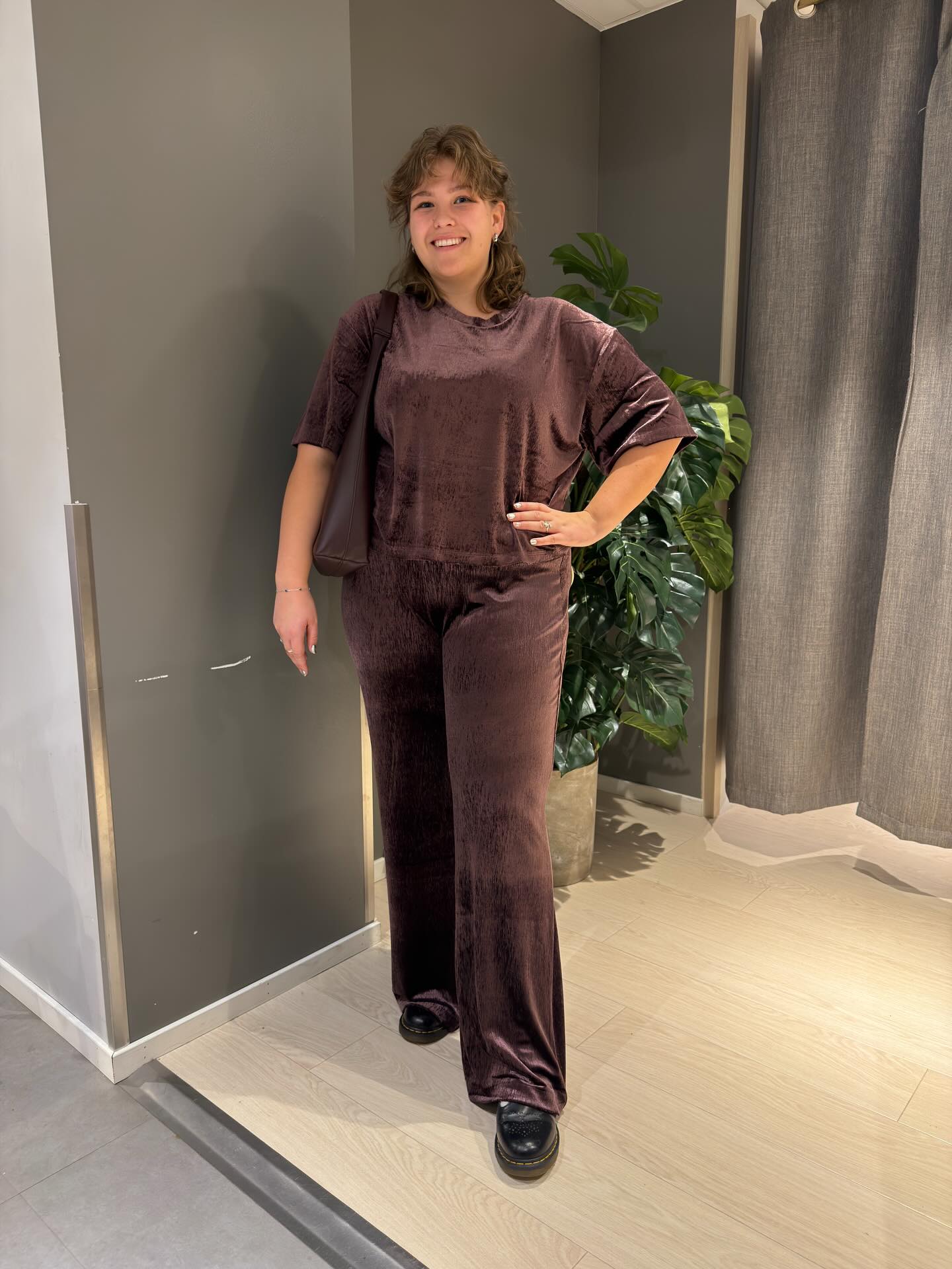 Velurbukse - Vinrød - 7