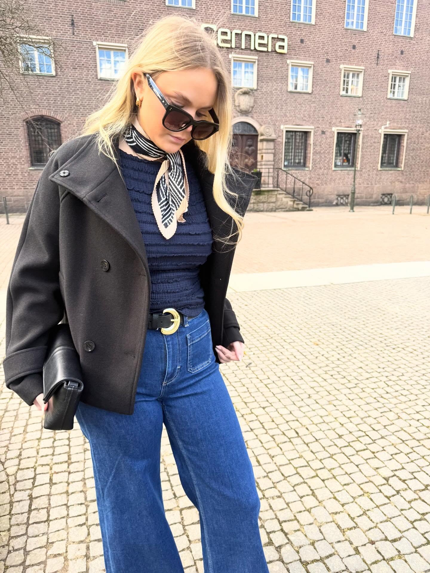 Wide jeans high waist - Denim - 8