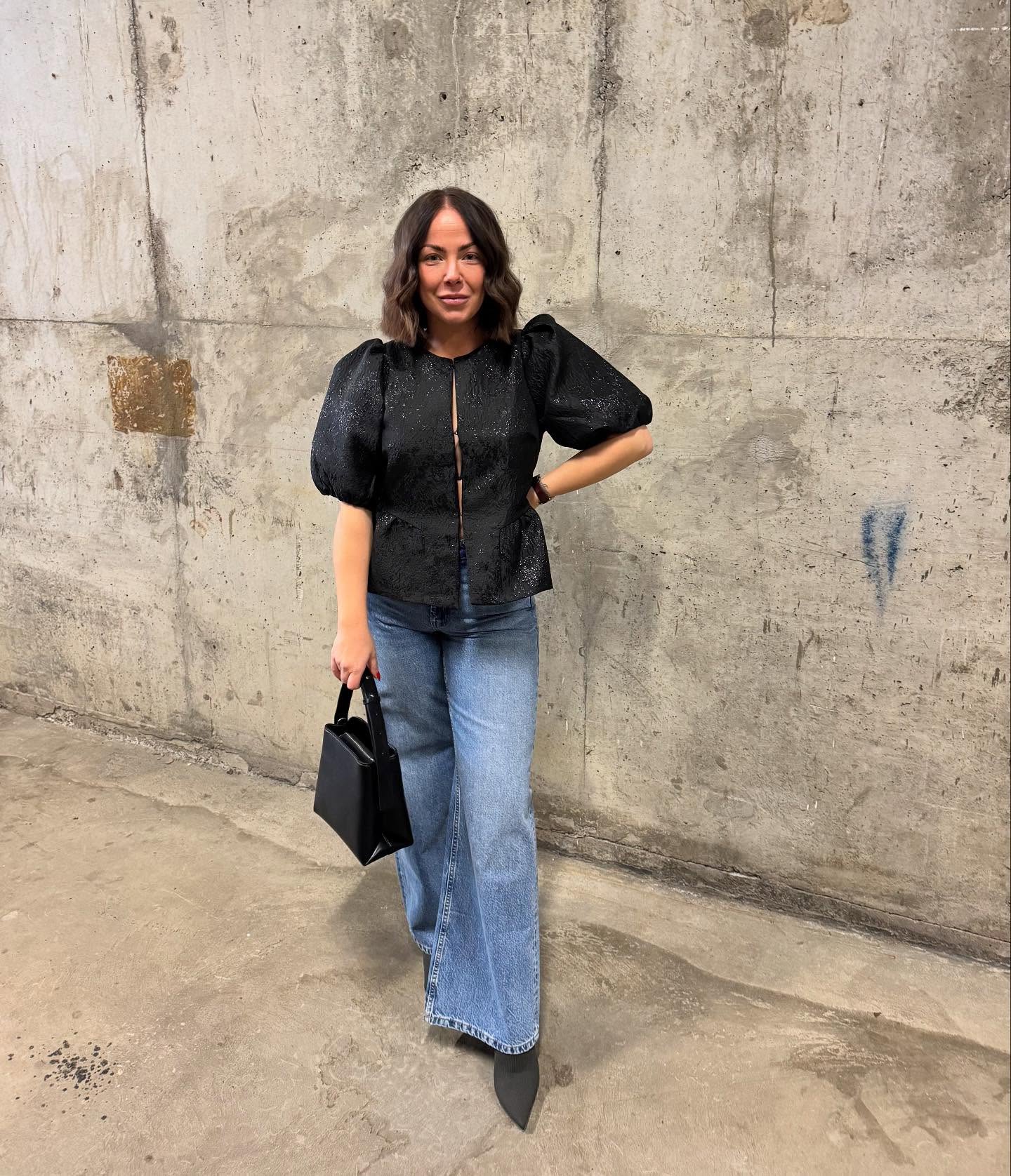 Dżinsy Wide High Waist - Dżins - 8