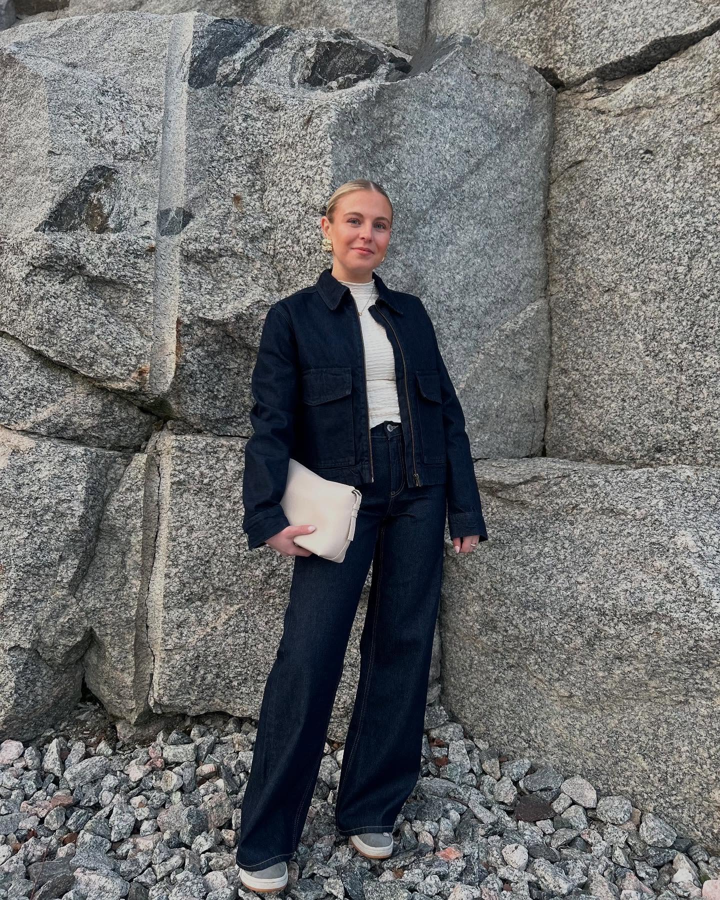 Axelremsväska - Ljusbeige - 5